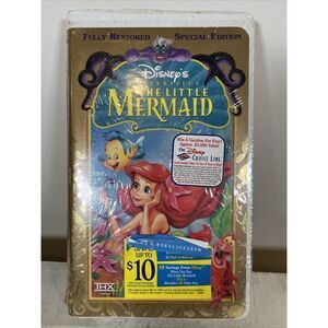 THE LITTLE MERMAID‎ – VHS TAPE – WALT DISNEY MASTERPIECE – SPECIAL EDITION!